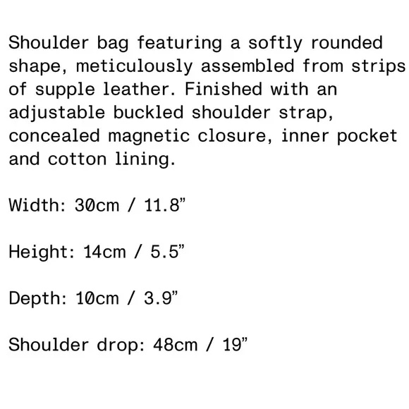 & Other Stories Leather Braided Shoulder Bag - Picture 5 of 13